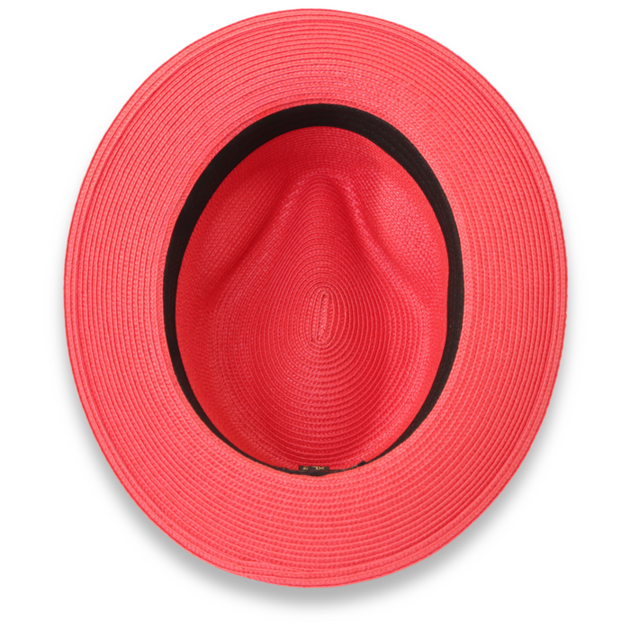 Tapa Crushable Straw Fedora by Ferrecci USA