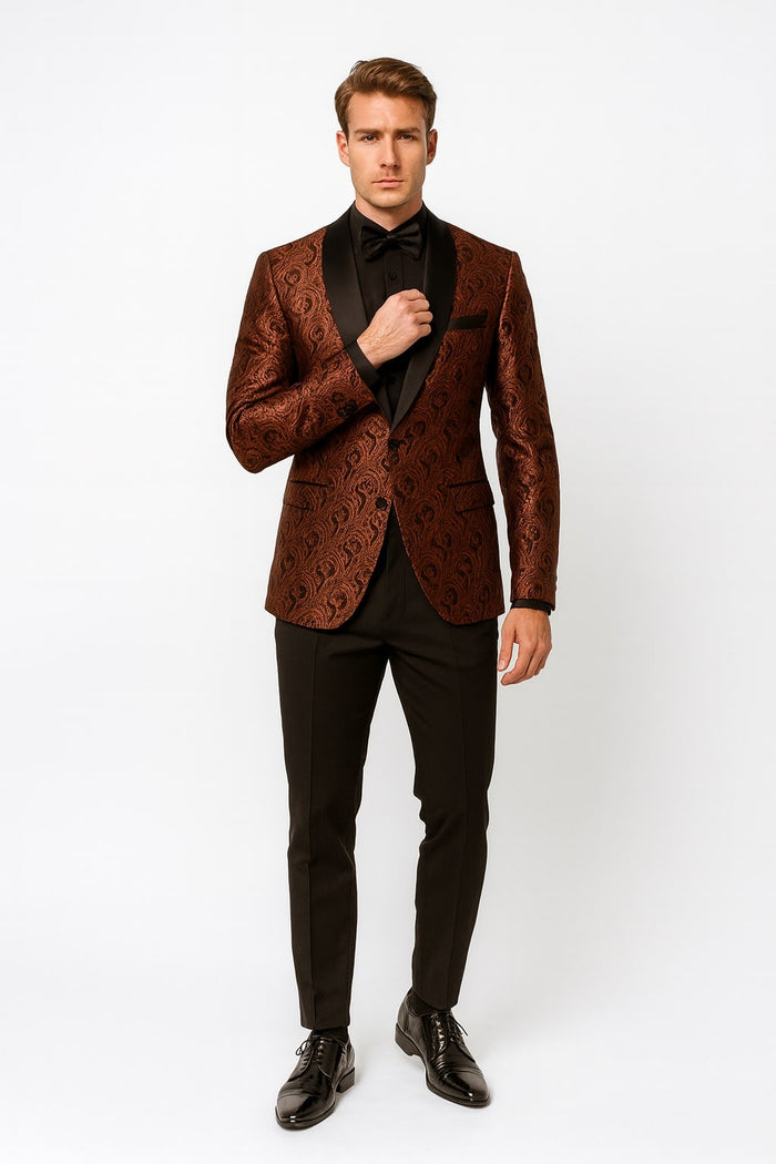 Paisley Dinner & Wedding Tuxedo Blazer Set