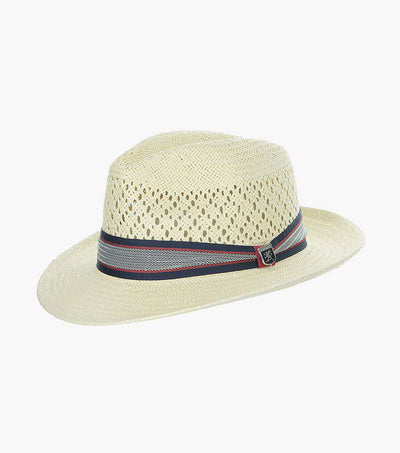 Walter Fedora Toyo Pinch Front Hat