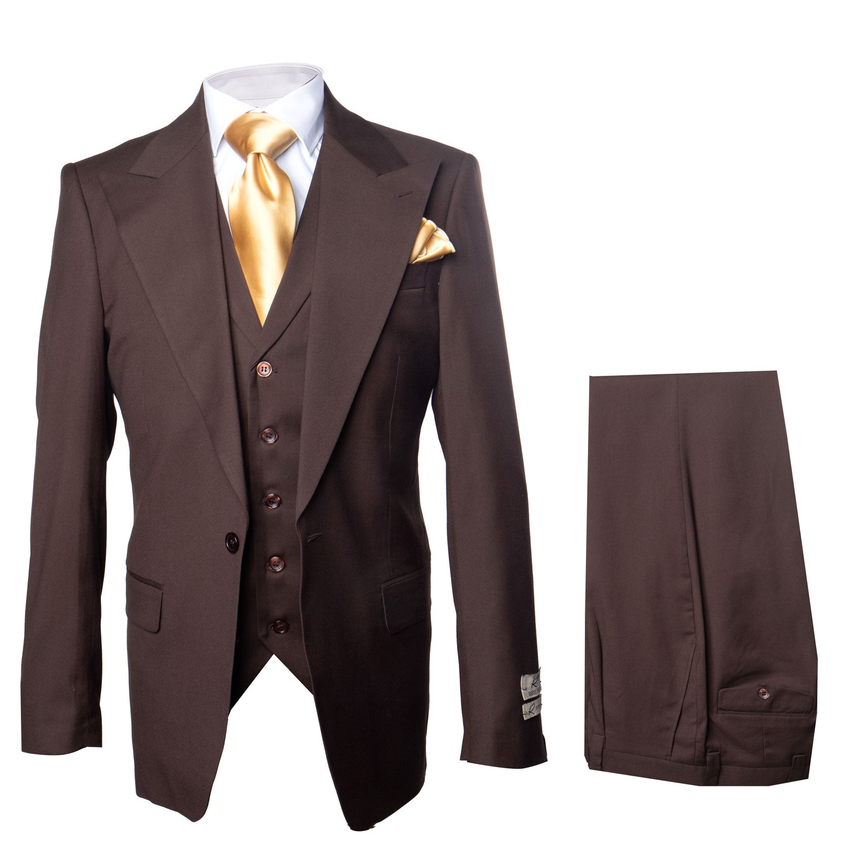 ROSSI MAN SAM RM2303 Wool Suit 3-Piece