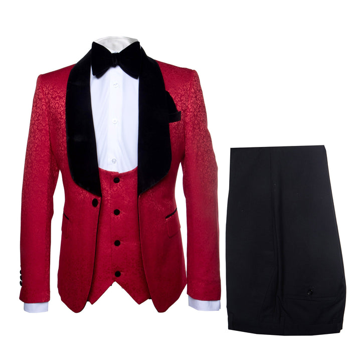 Rossi Man Smoking S 3-Piece Tuxedo Set