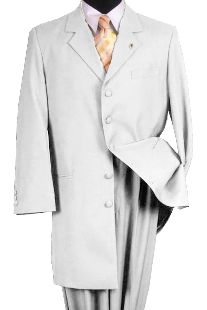 Classic 2-Piece White Groom's Wedding Suit