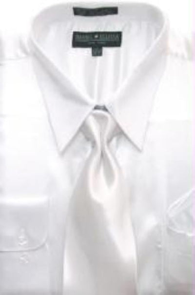 Fashion Cheap Priced Sale White Shiny Silky Satin Men's Dress Cheap Priced Shirt Online Sale
