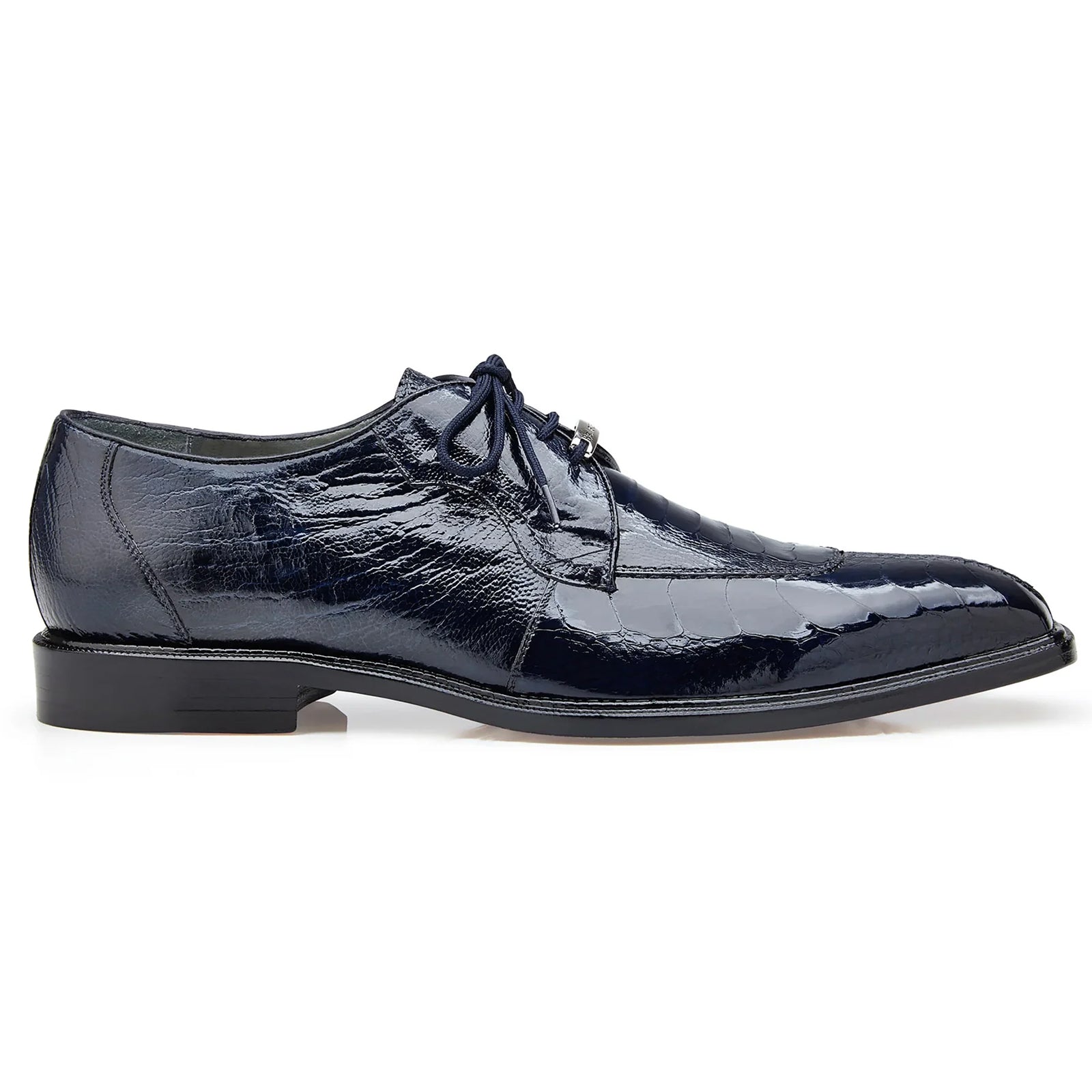 Belvedere Siena Ostrich Leg Moc Toe Dress Shoe