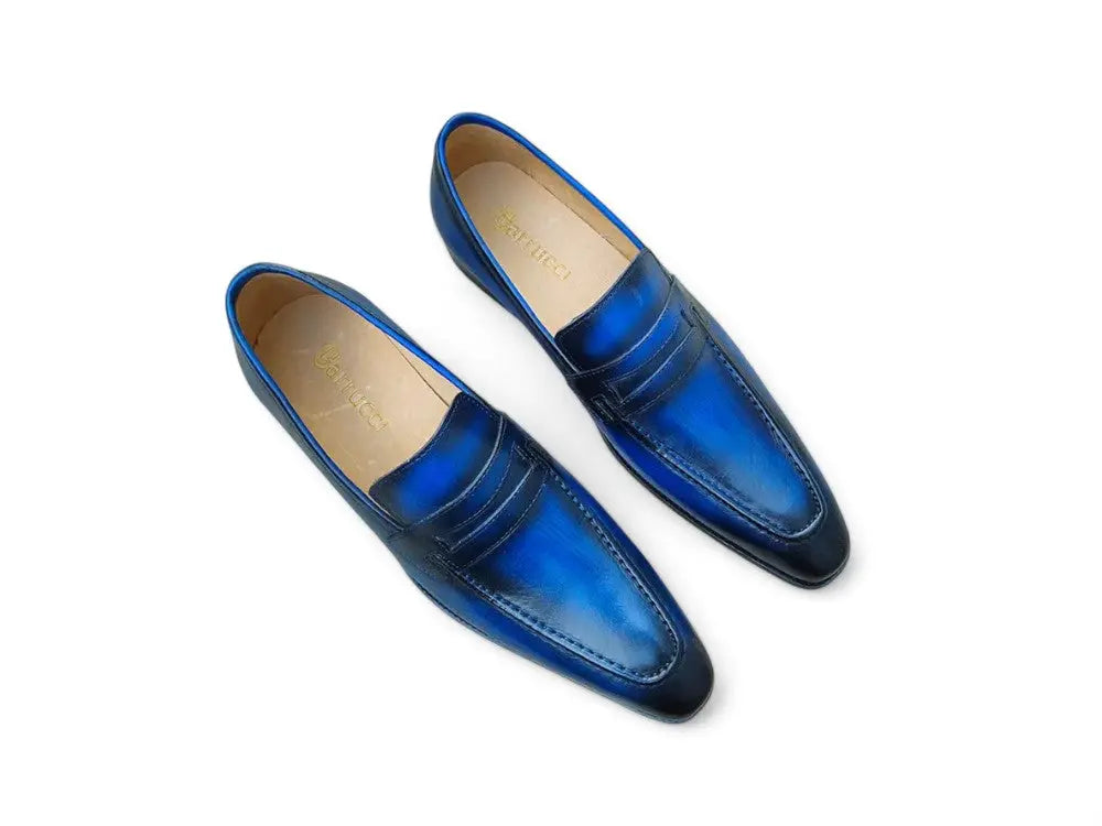 Signature Leather Penny Loafer Slip-on Carrucci