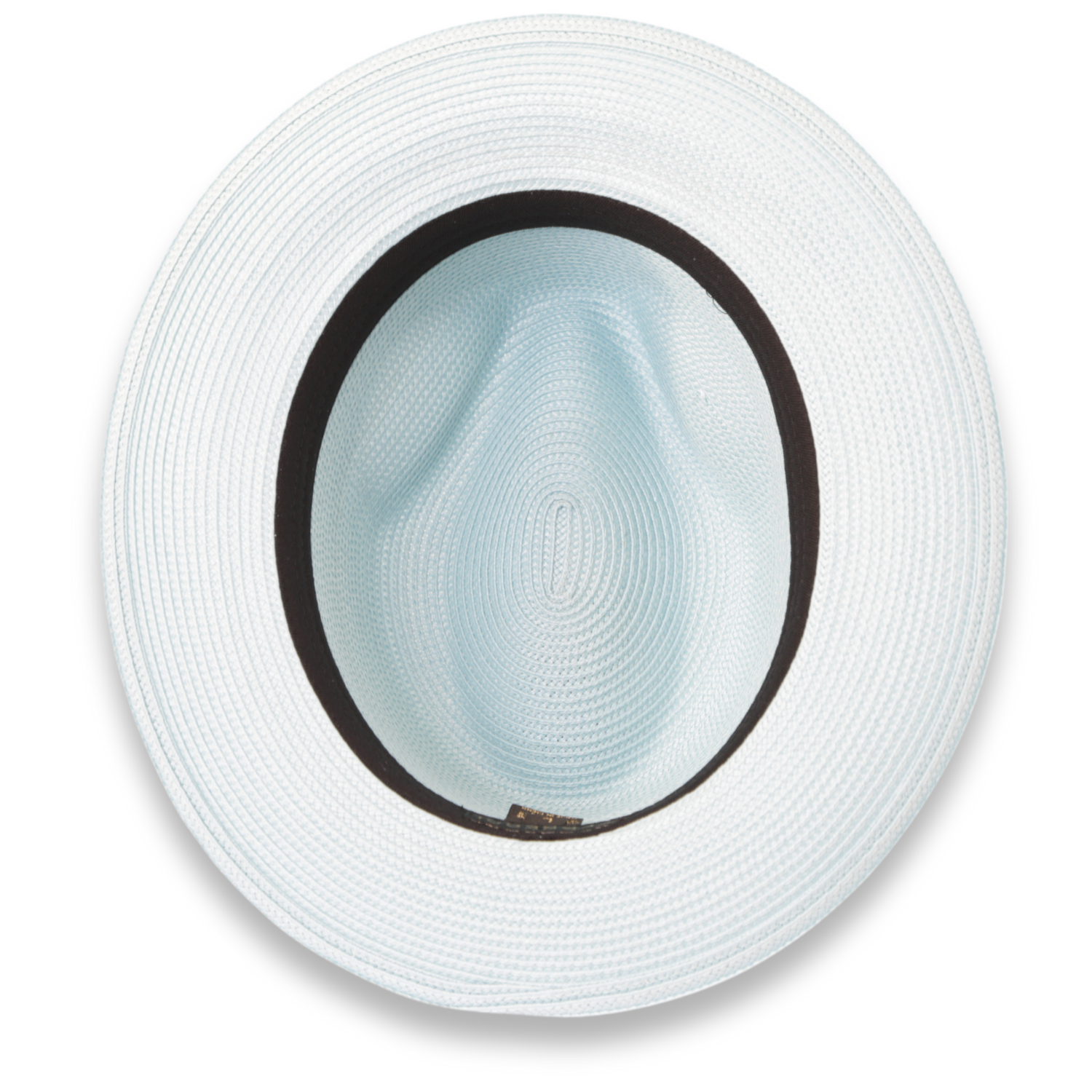 Tapa Sky Blue Fedora – Men’s Crushable Straw Dress Hat