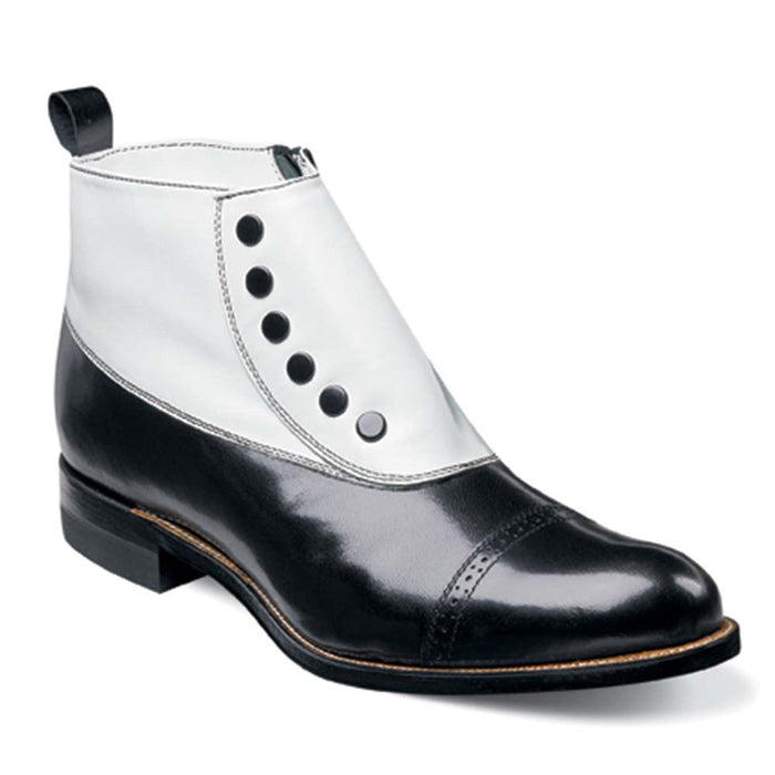 Madison Spat Cap Toe Ankle Boot by Stacy Adams