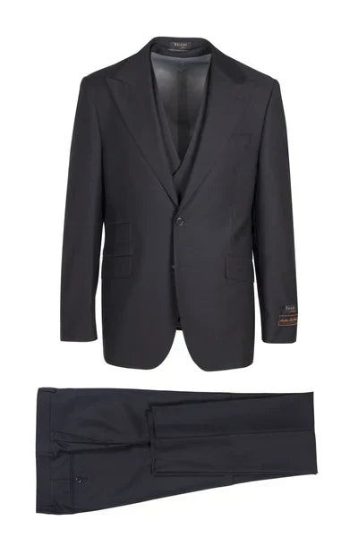 Prosecco Modern Fit Wool Suit & Vest by Tiglio Luxe