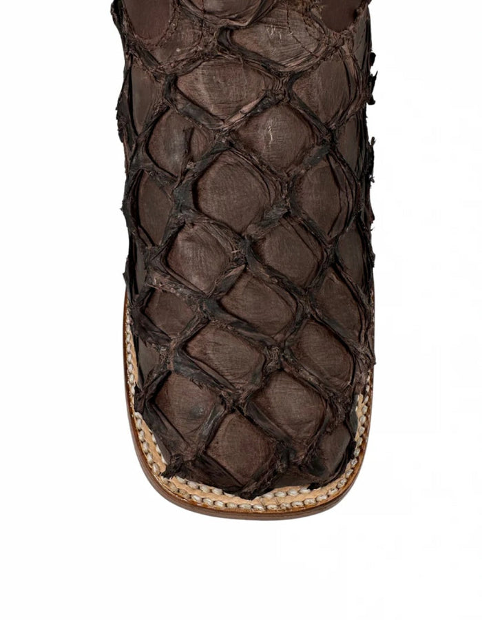 Los Altos Pirarucu Wide Square Toe Boot
