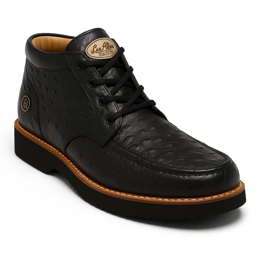 High Top Exotic Skin Authentic Genuine Skin ItalianTennis Dress Sneaker Shoes for Men Los Altos Men's Genuine Full caiman ~ World Best Alligator ~ Gator Skin Casual Lace Up Shoes