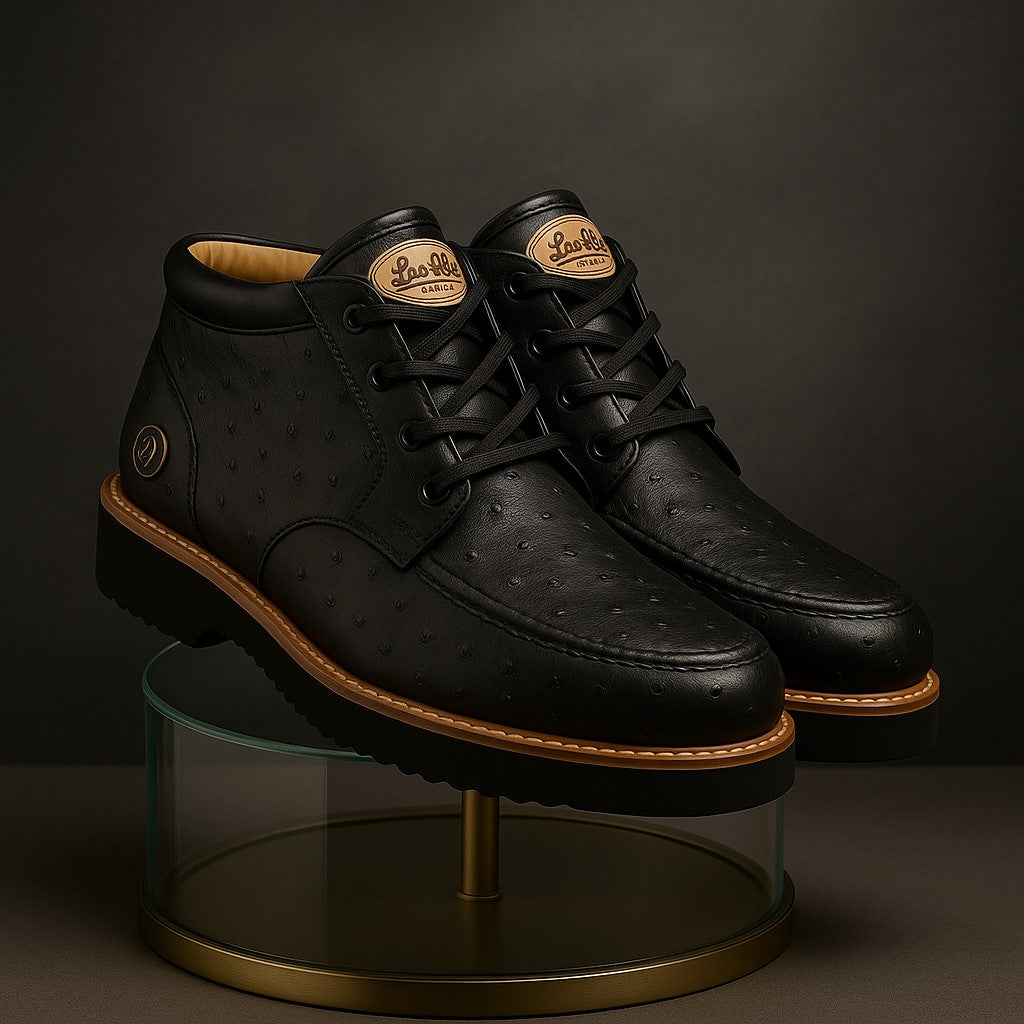 High Top Exotic Skin Authentic Genuine Skin ItalianTennis Dress Sneaker Shoes for Men Los Altos Men's Genuine Full caiman ~ World Best Alligator ~ Gator Skin Casual Lace Up Shoes