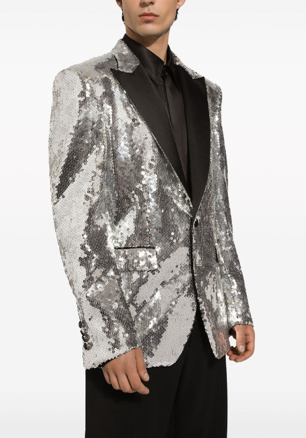 Glitter Sequin Dinner Jacket by Alberto Nardoni
