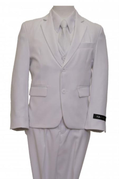 2 Button Kids Sizes Front Closure Boy's Suit Perfect For boys wedding outfits OffWhite Perfect for toddler Suit wedding attire outfits