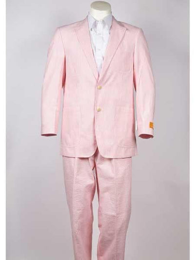 Men's 2 Button Pinstripe Pink Cheap Priced Designer Fashion Dress Casual Blazer For Men On Sale Blazer