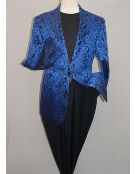 Alberto Nardoni Brand Men's Blazer Royal Blue(Wholesale Price $75 (12pc&UPMinimum))