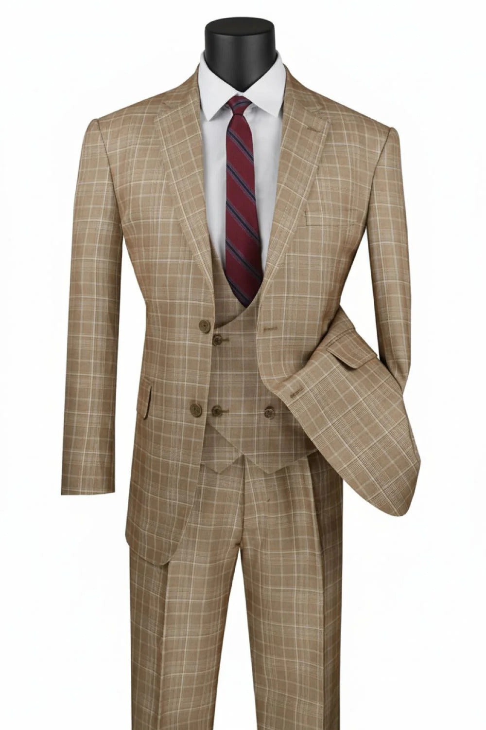 1920s Vintage Suits Patterns Checkered Suit
