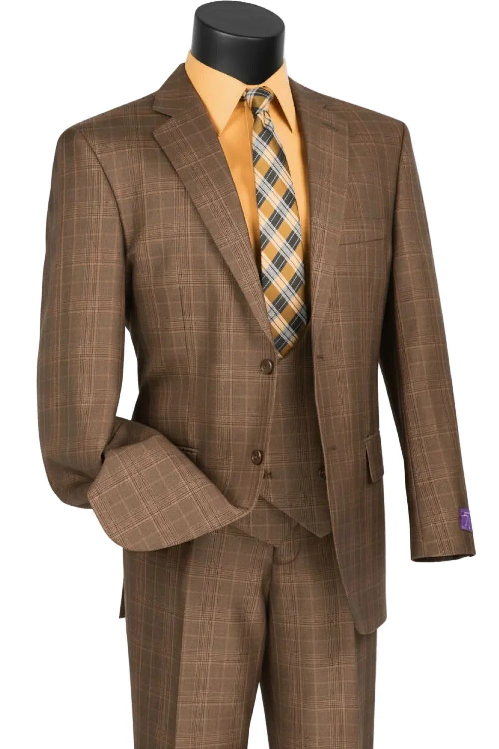 1920s Vintage Suits Patterns Checkered Suit