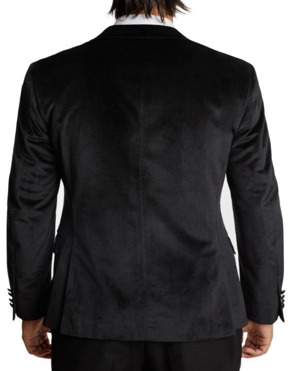 Double Breasted Velvet Tuxedo Dinner Suit