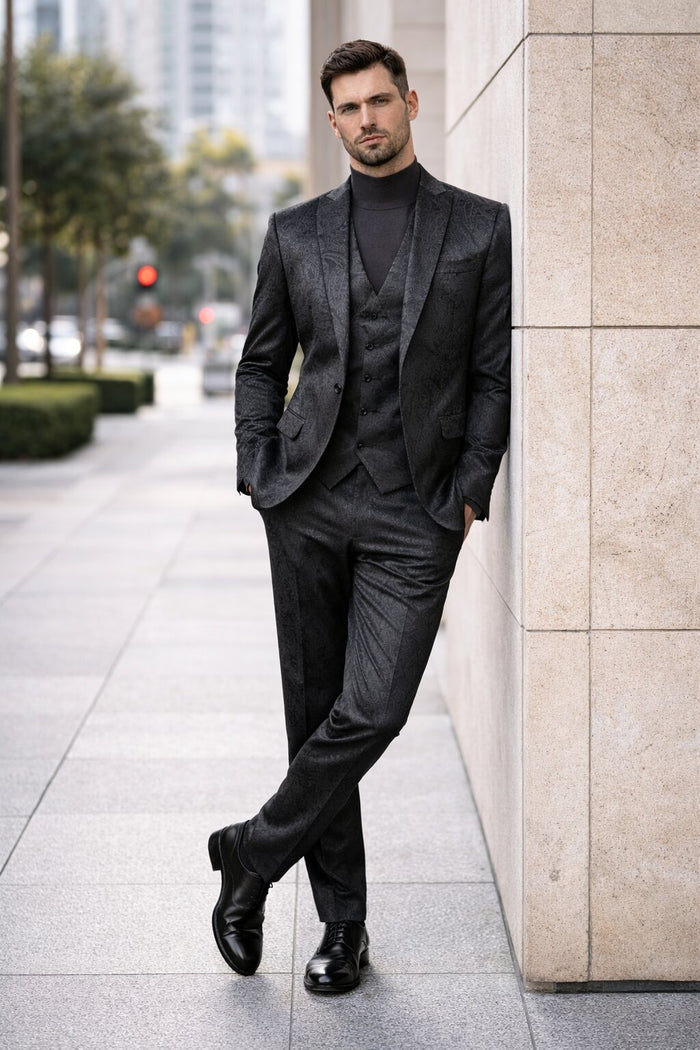 Retro Paris Suits Mens Suit