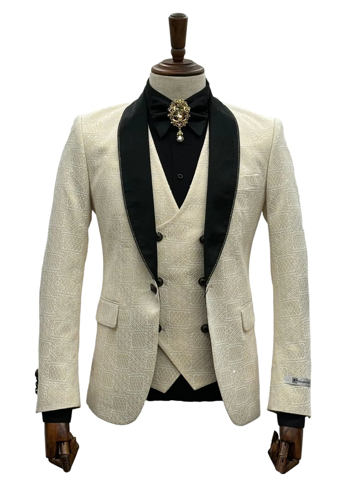 Ivory Cream Off White Tuxedo for Weddings