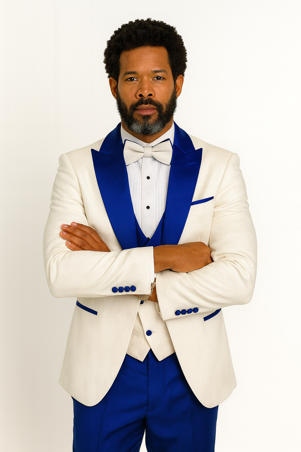 Paisley Peak Lapel Tuxedo Jacket Set