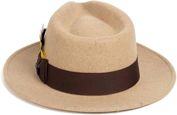 Gangster Australian Wool Crushable Fedora
