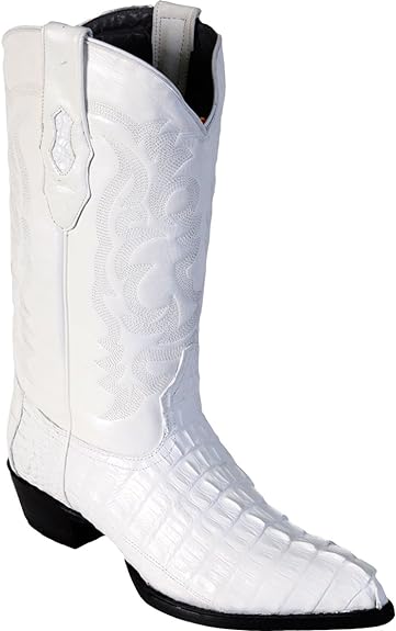 J Toe Caiman Tail Cowboy Boots
