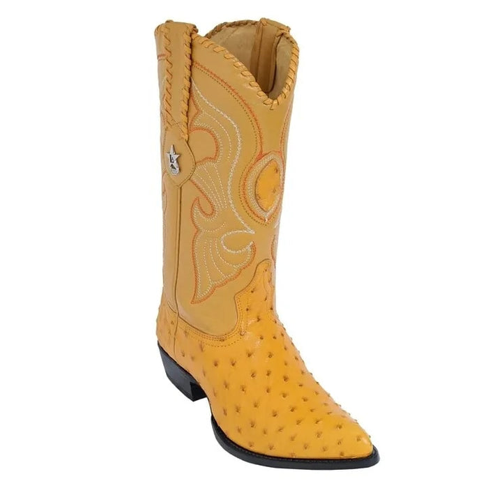 Buttercup J-Toe Ostrich Cowboy Boots