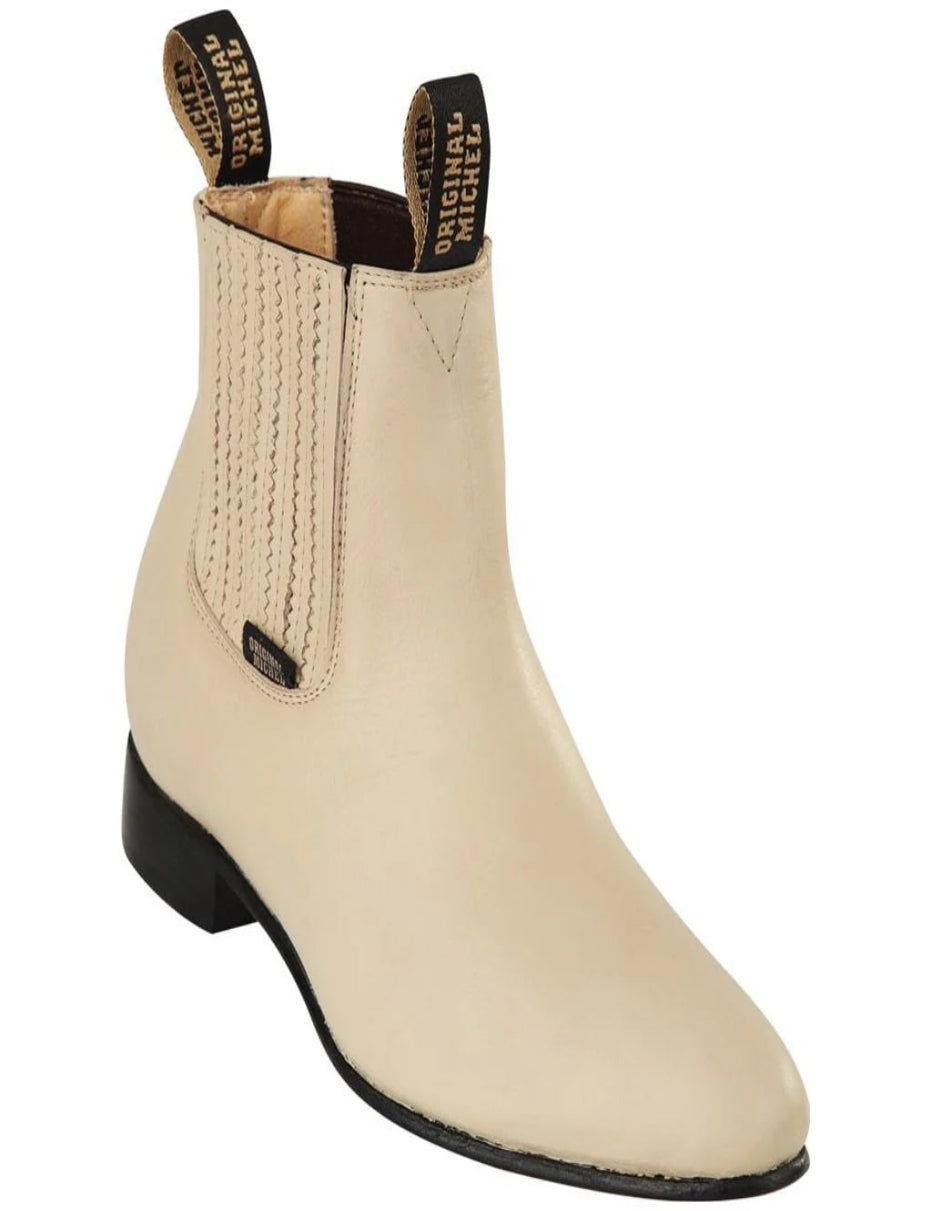 Original Michel Winter-White Ankle Boot