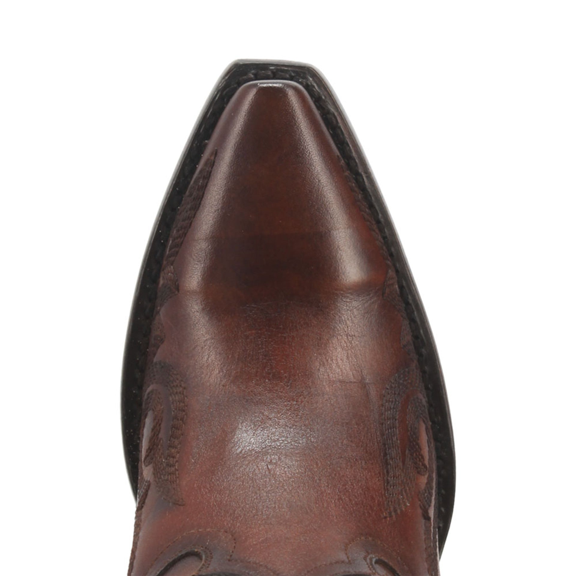 Dan Post Chestnut 20" Snip Toe Zipper Boot