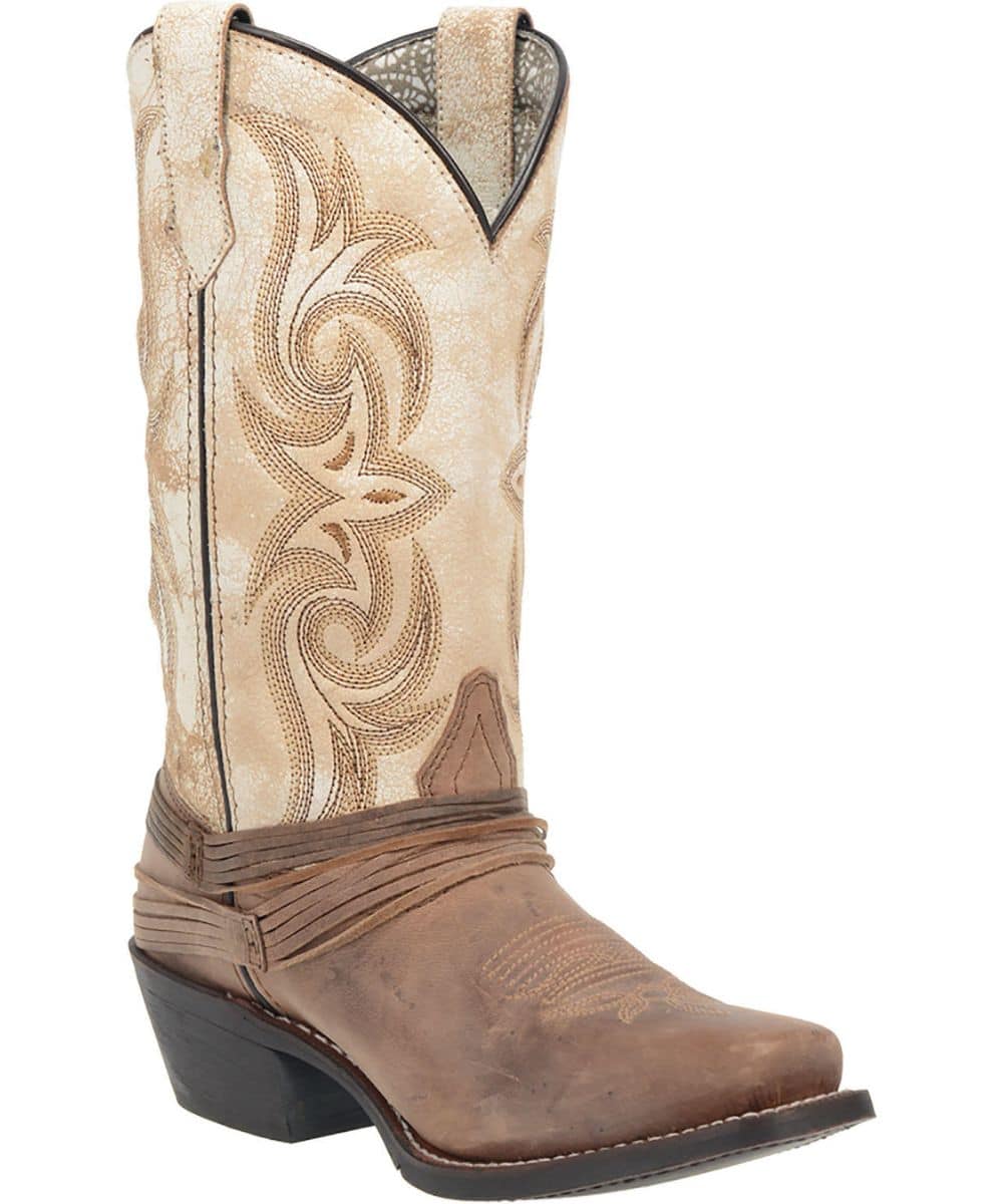 Laredo Women's Myra Boot Sand White Upper