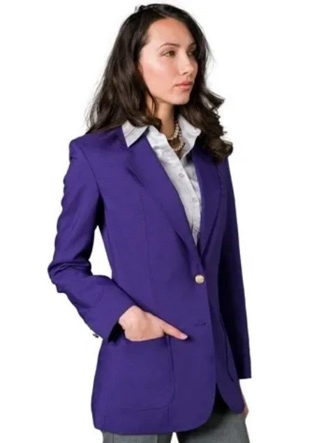 Ultralux Women's Purple Blazer by Executive Apparel