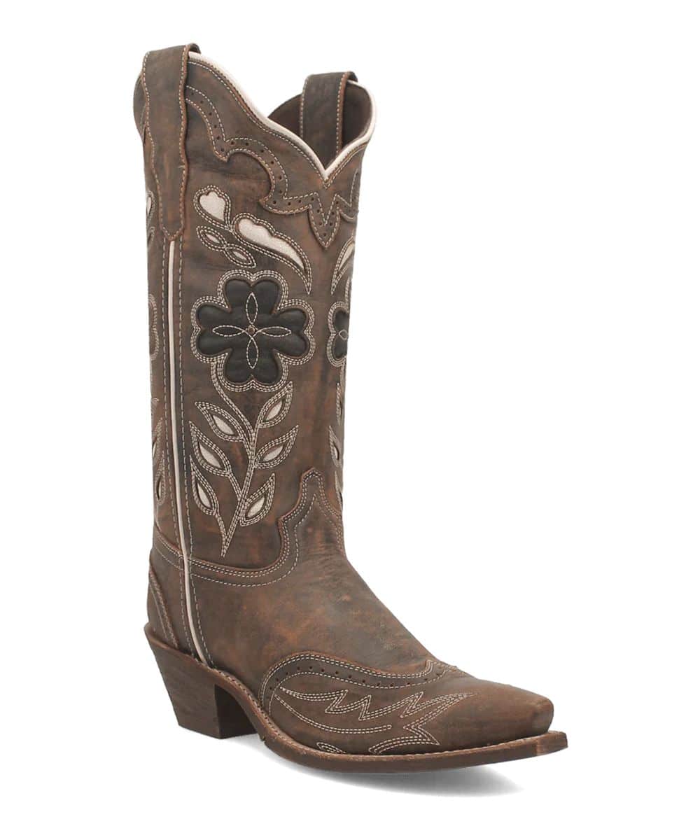 Laredo Womens Zuri Boot - Floral Western Style