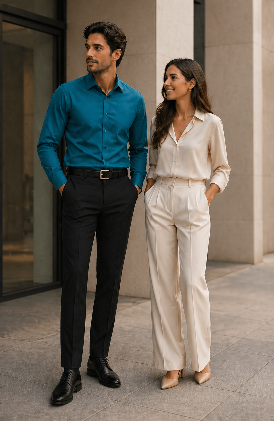 Affordable Clearance Cheap Mens Dress Shirt Sale Online Trendy -- Teal Color Men's Dress Shirt