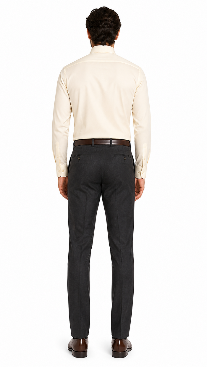 Affordable Clearance Cheap Mens Dress Shirt Sale Online Trendy - PREMIUM TIE - Soft Butter Men's Dress Shirt