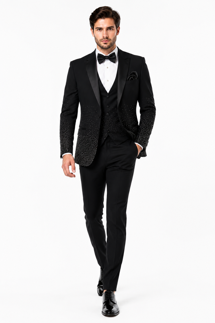 After Six Black Classic Men’s Tuxedo