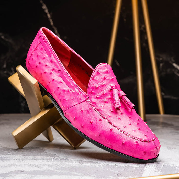 Marco Di Milano Aubiere Pink Leather Loafers