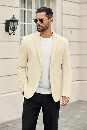 Men's Knit Blazer - AlligatorWarehouse