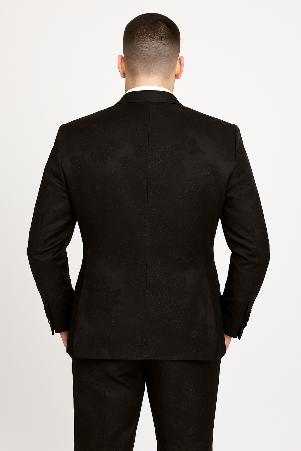 Big and Tall Mens Tuxedos Jacket - Big And Tall Formal Wear - Bowtie Included - For Big Guys