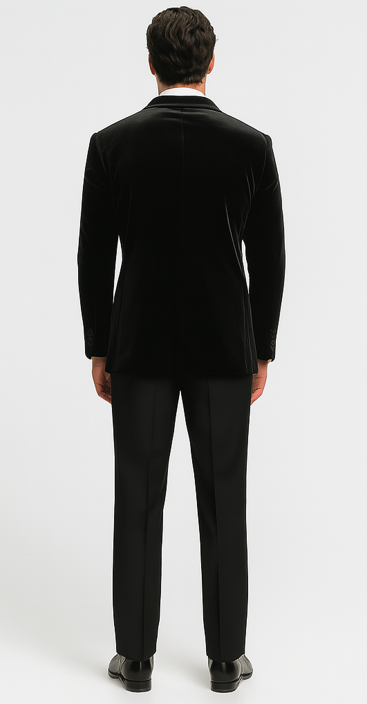 Velvet Rhinestone Sportcoat by Stacy Adams