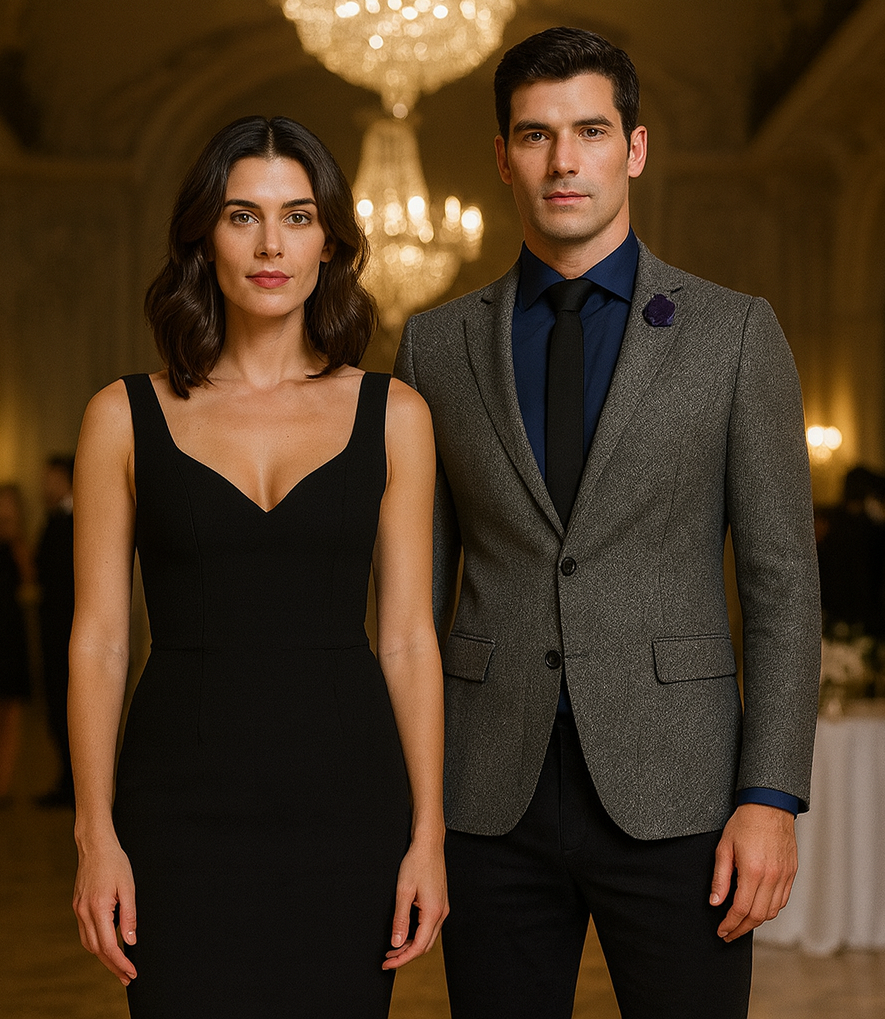 Black and White Tweed Blazer - Gray Herringbone Sport Coat - Slim Fit Men's Blazer