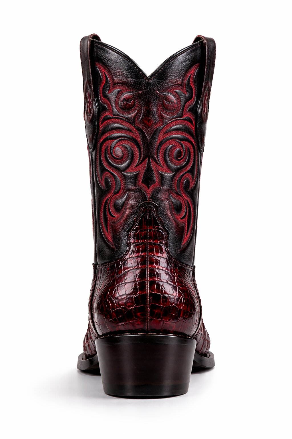 Men's Los Altos Caiman Tail Snip Toe Boots