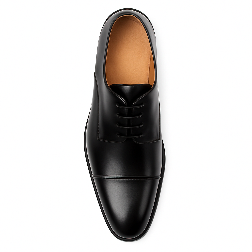 Mezlan Republic Calfskin Cap Toe Blucher in Tan