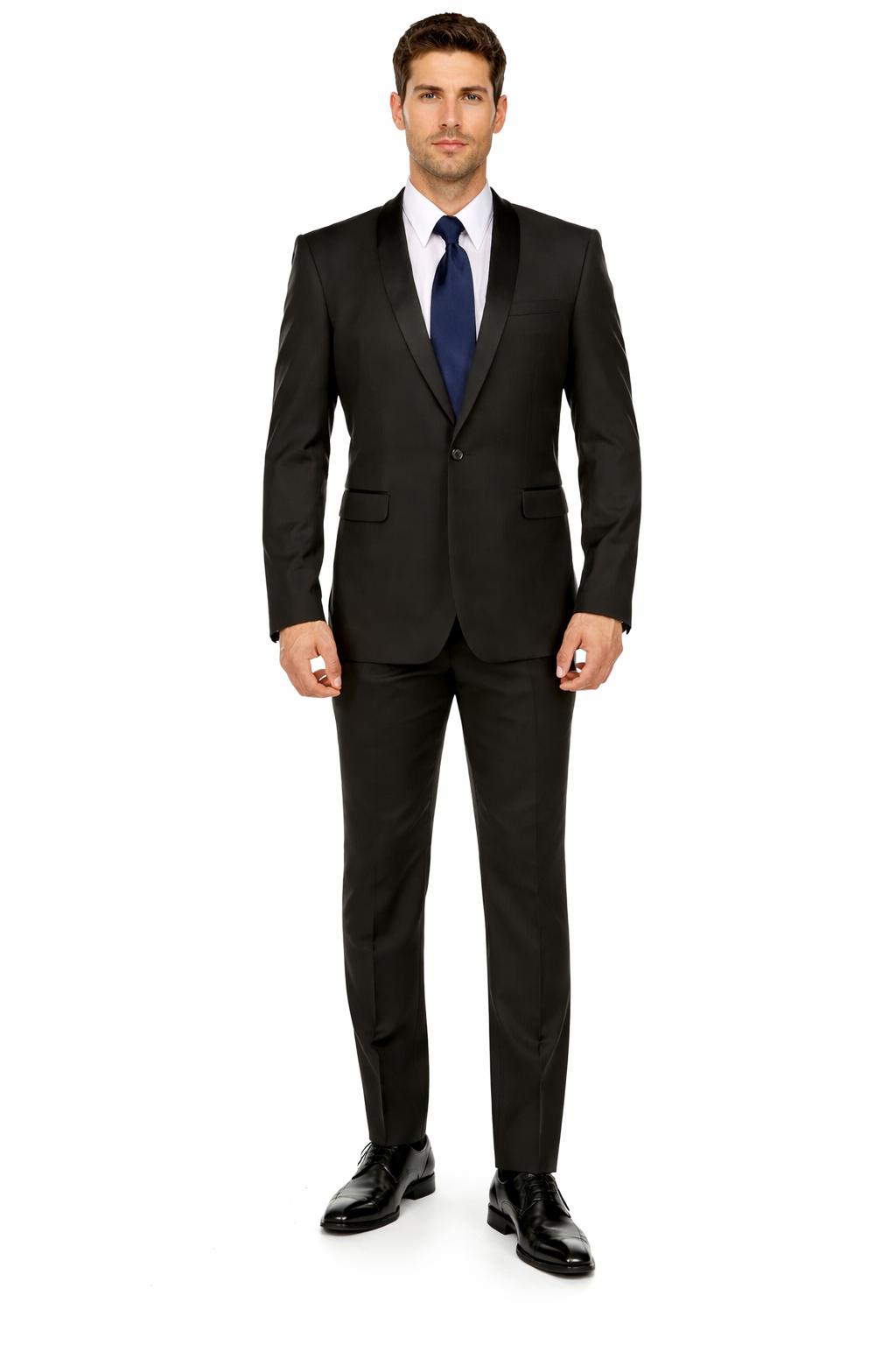 Slim Fit Shawl Lapel Tuxedo Suit