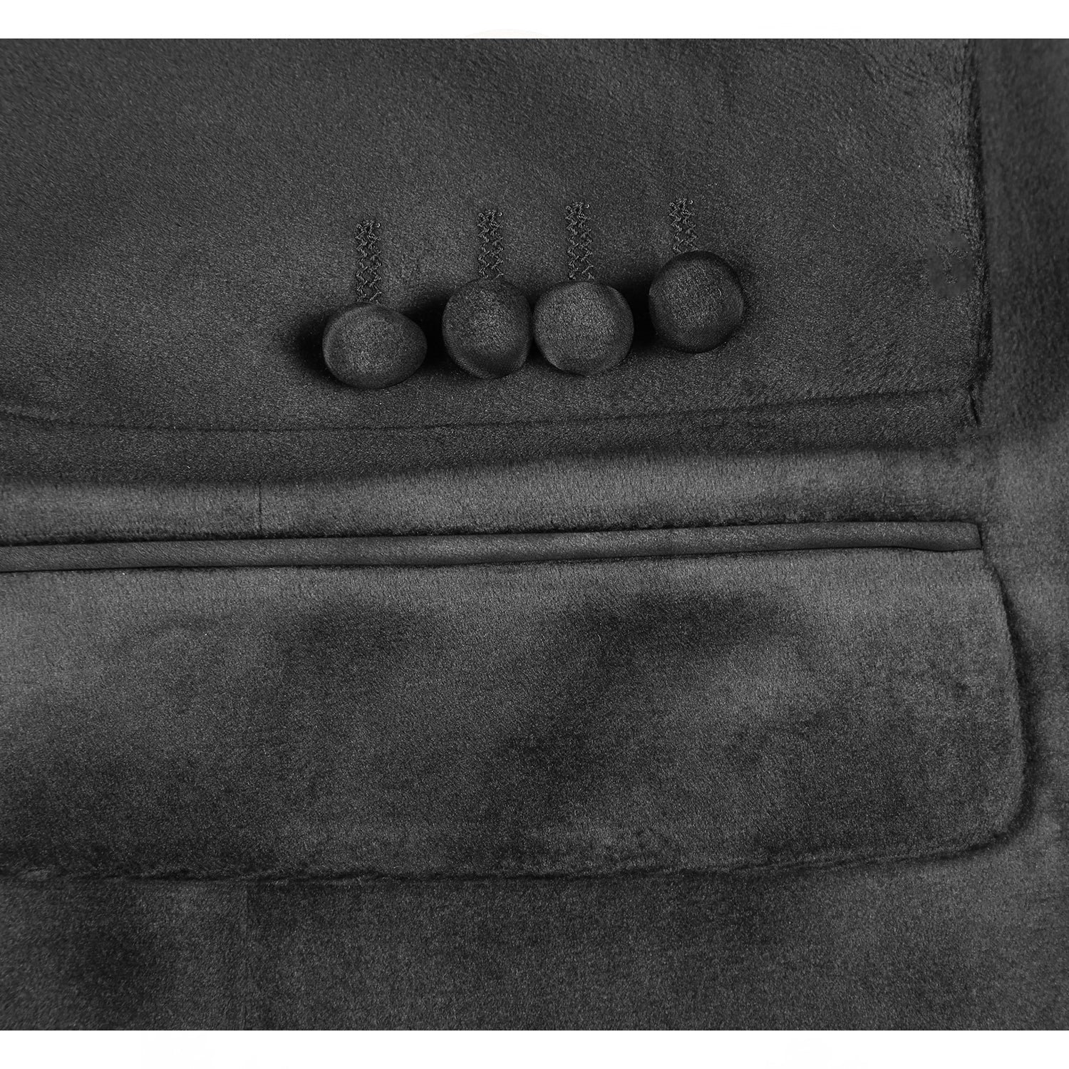 Men's Slim Fit Stretch Black Shawl Tuxedo Blazer