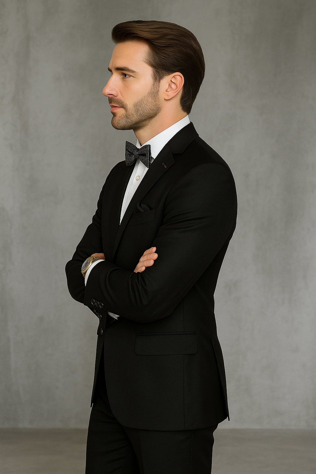 Italian Made Wool Suit by Statement Men's