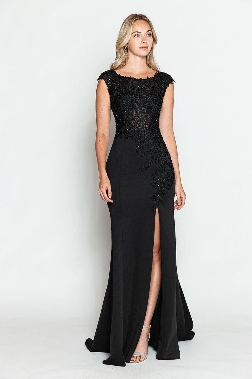 Womens Nude Color Dress Perfect For Formal and Prom | Evening Gown By 8343
