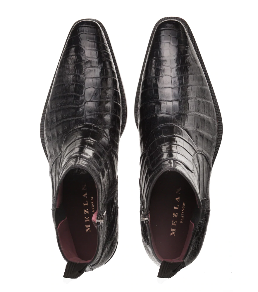 Mezlan Blackmore Crocodile Boot