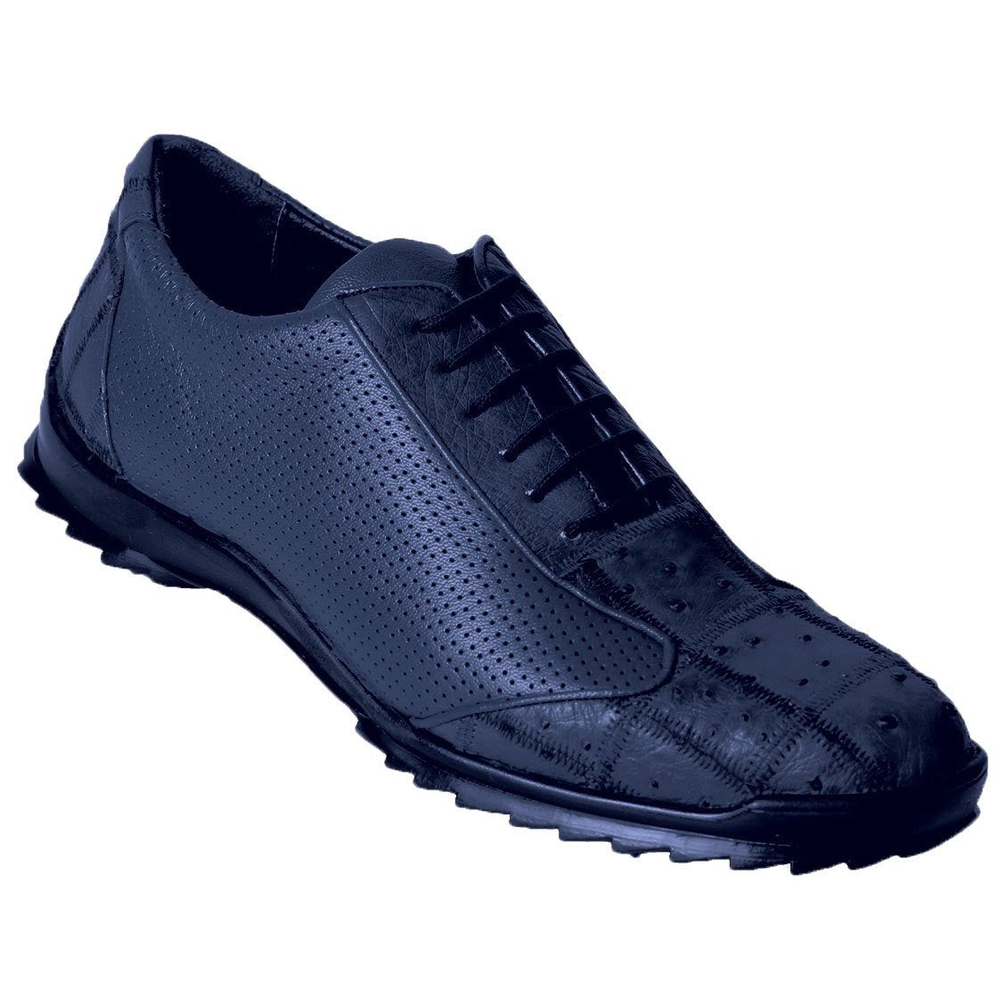 Sneaker Casual Avestruz Zig-Zag by Alligatorwarehouse
