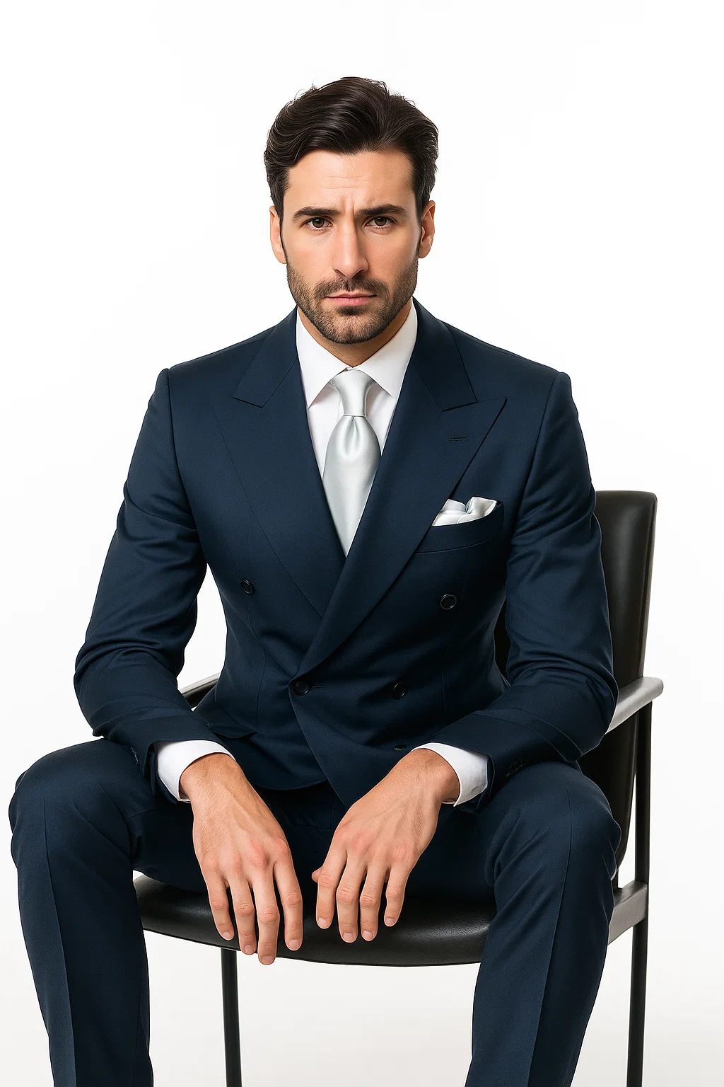 Suits With Baggy Pleated Pants 